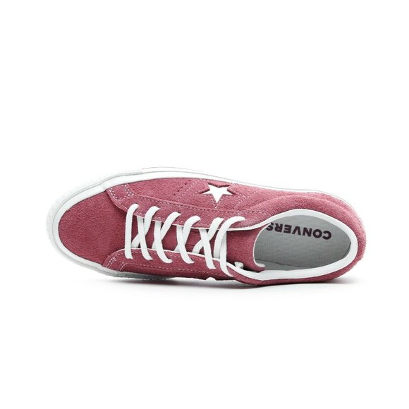 Converse One Star Ox Deep Bordeaux Dark Red Kids Casual Shoes 261790C - Picture 4 of 5